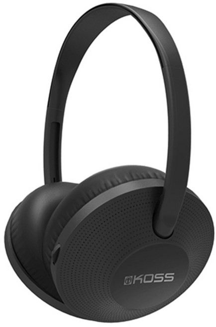 KOSS 무선 블루투스 헤드폰, 블랙, KPH7 Wireless Type-C