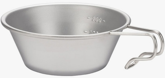 스노우피크 시에라 컵, 실버, 1개