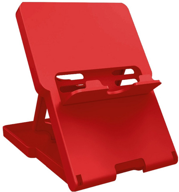 호후 닌텐도 스위치2 OLED 라이트 5단 각도조절 휴대용 접이식 거치대 스탠드 폴더스, 레드, 1개, SW2-Stand-Fold