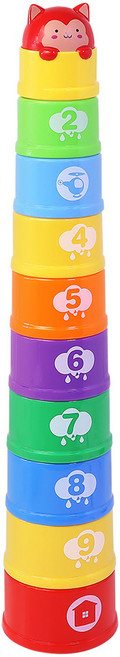kidmate 孩子王 聲光疊疊樂, 混合顏色, 1個