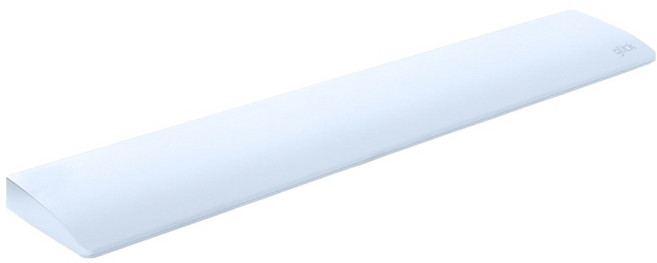 지클릭커 인체공학 팜레스트 풀배열 키보드 손목 받침대, 스카이블루, 1개