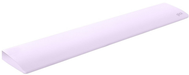 지클릭커 인체공학 팜레스트 풀배열 키보드 손목 받침대, 퍼플, 1개