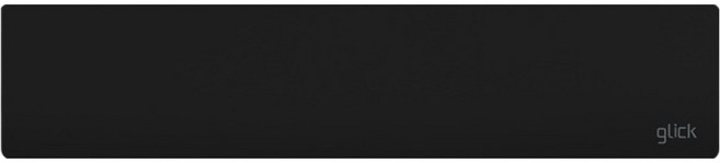 지클릭커 인체공학 팜레스트 텐키리스 키보드 손목 받침대, 블랙, 1개