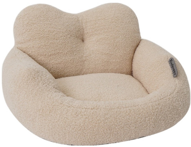 레드퍼피 반려동물 몬슈슈 쿠션, 아이보리, 1개