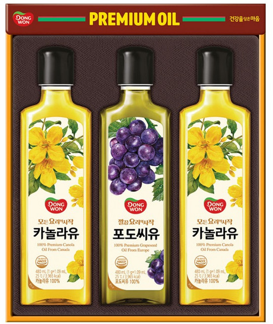 Dongwon 東遠 葡萄籽油混合23號禮盒, 1套