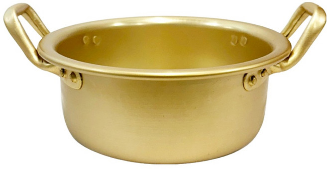 황 양은 양수 냄비, 1개, 14cm