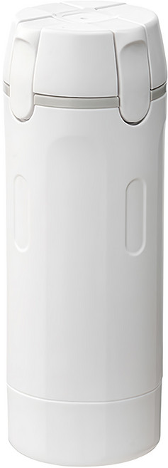 Kyhome 4合1旅行便攜分裝瓶/按壓式化妝品沐浴分裝罐 120ml, 1件, 米白色