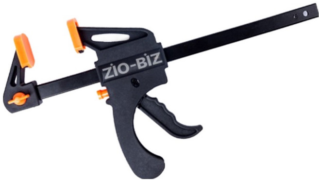 지오비즈 목공 고정용 벌림용 멀티 퀵클램프 200mm, 1개