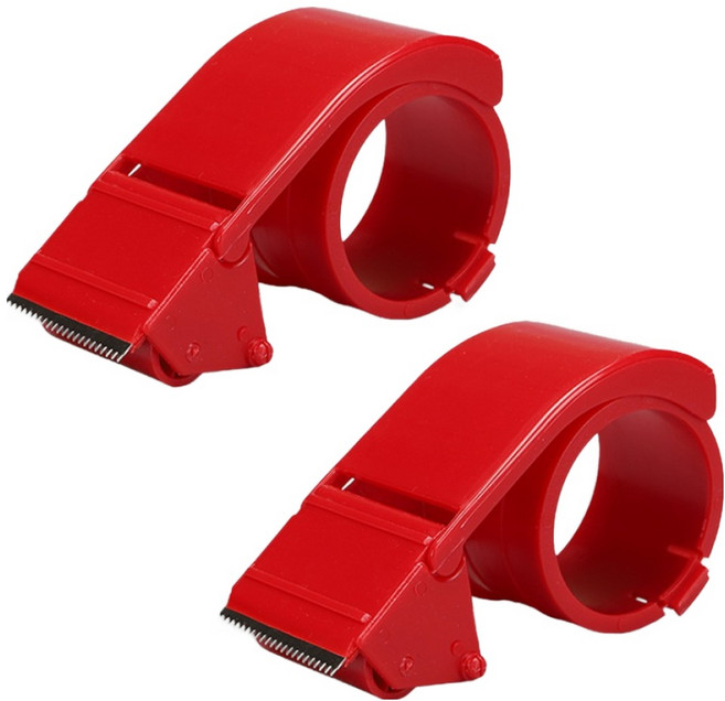 KDT 테이프 커터기 레드, 2개