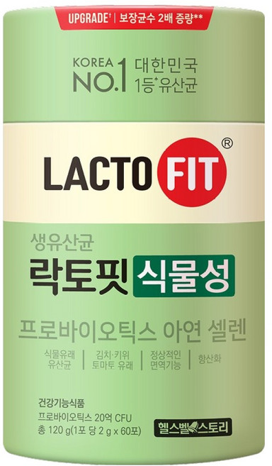 Chong Kun Dang 鍾根堂 Lacto-Fit 植物性, 1個, 120g