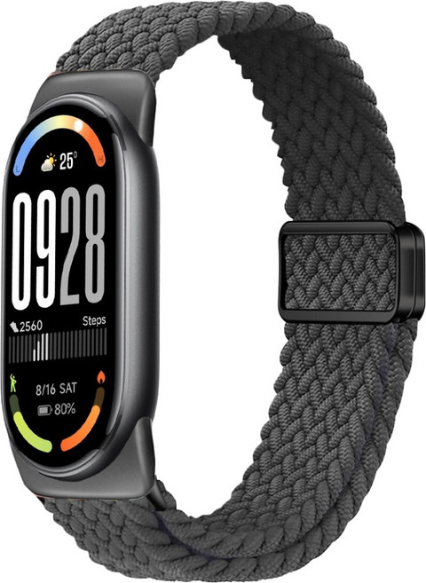 스페이스쉴드 프리미엄 마그네틱 브레이드 스트랩, 딥그레이, 1개