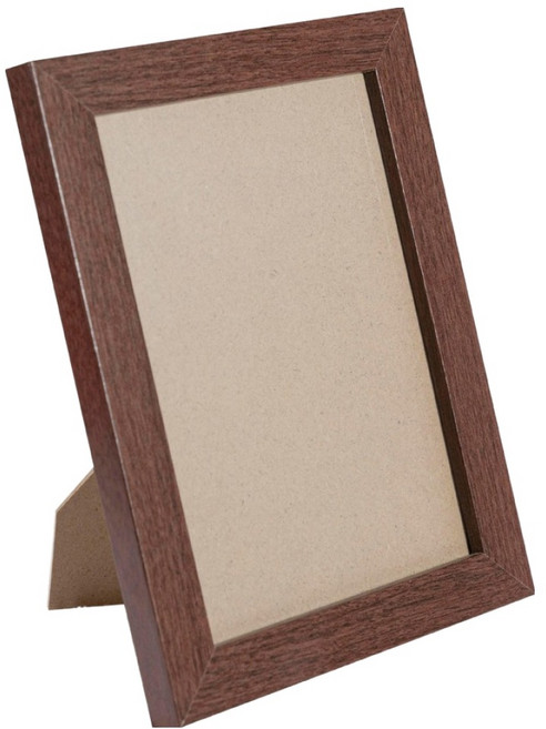 디케이원 심플한 미니 액자, 2개, 다크브라운