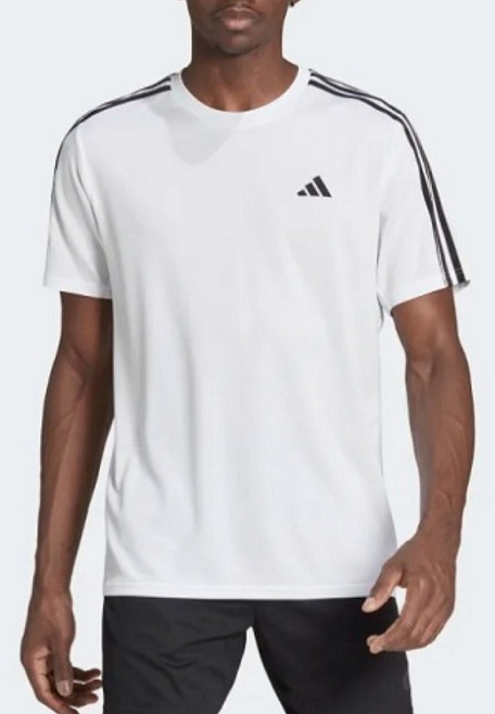 아디다스 남성용 에센셜 3S 트레이닝 반팔 티셔츠 IB8151