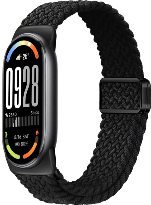 스페이스쉴드 프리미엄 마그네틱 브레이드 스트랩, 블랙, 1개