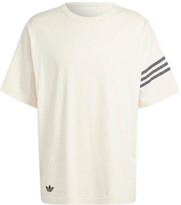 adidas 愛迪達 男款街頭新經典短袖T恤 IV5354, 奇蹟白