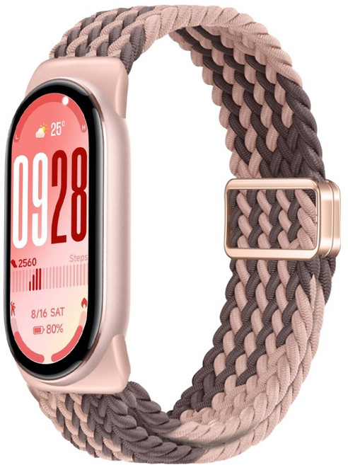 스페이스쉴드 프리미엄 마그네틱 브레이드 스트랩, 샌드버건디, 1개