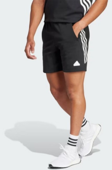 adidas 愛迪達 男款 Future Icon 3 條紋短褲 IN3312