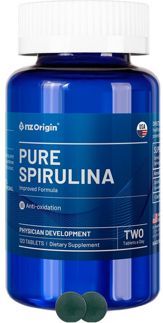 엔젯오리진 퓨어 스피루리나 60g, 1개, 120정