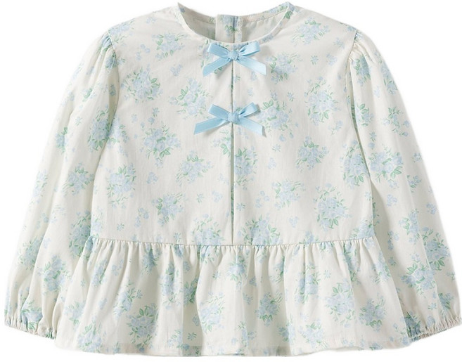 오즈키즈 아이리스 면 블라우스