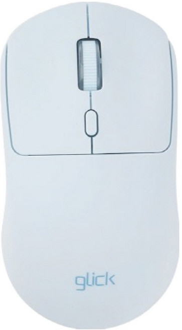 지클릭커 오피스프로 슈크림 무소음 블루투스 무선 마우스, 블루, OP15