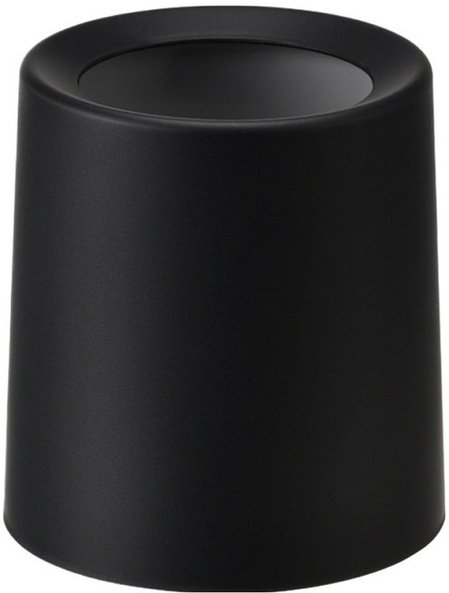 노이원 깔끔한 실용적인 미니 쓰레기통, 블랙