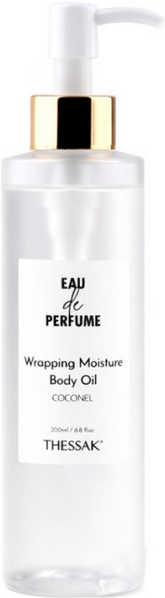 더싹 오드퍼퓸 랩핑 모이스처 바디오일 코코넬, 1개, 200ml