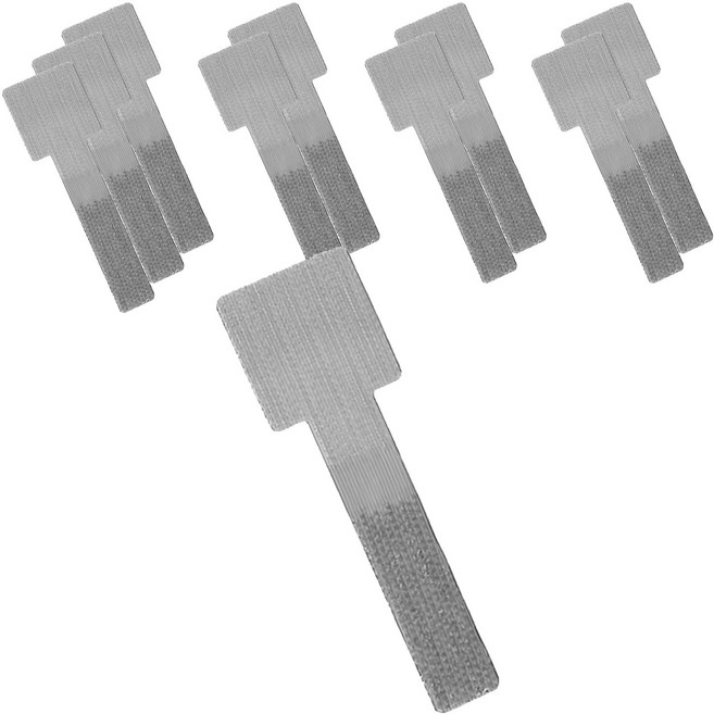 러블리팜 3M 접착식 케이블 정리기 그레이 28 x 90 mm 50p