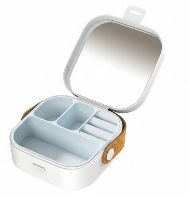 조인메이드 다용도 악세서리 보석 보관 수납함 거울형