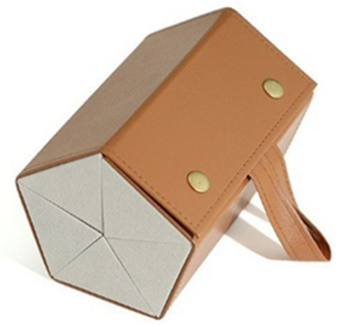 코오미 휴대용 안경 접이식 5단 케이스 6W0001