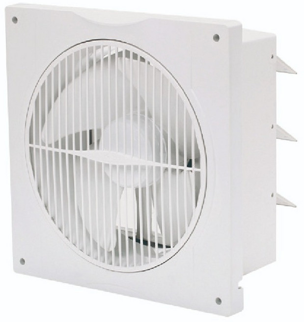 Dori Dori 東宇 自動風扇式 壁掛式 換氣扇 風壓式 低噪音型 250mm, 顧客自行安裝, DWV-25DRWS