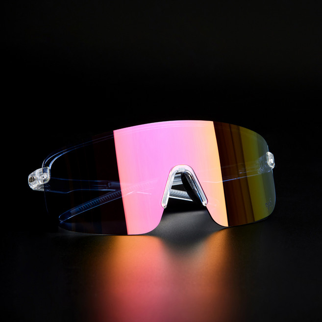 KABUTO FA2 運動跑步變色護目鏡, 水晶 + NXT 玫瑰, 1個