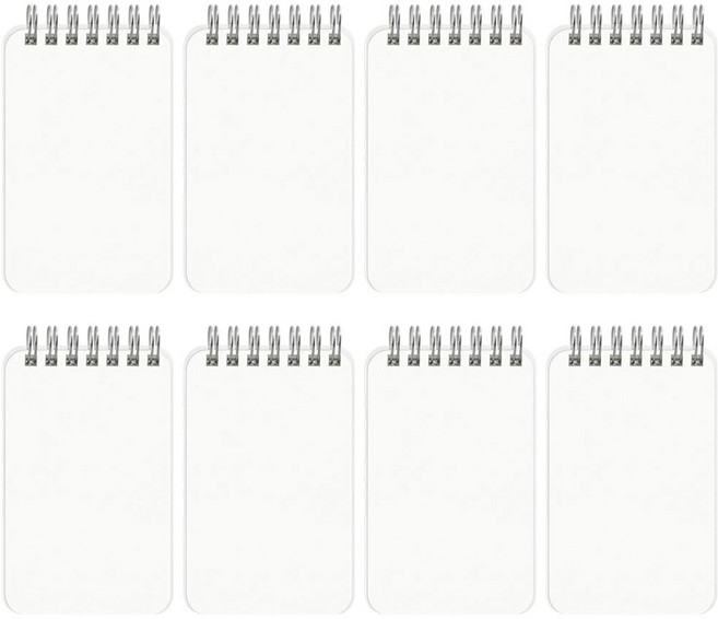 모던앳 스프링 미니 수첩, 무지, 8개