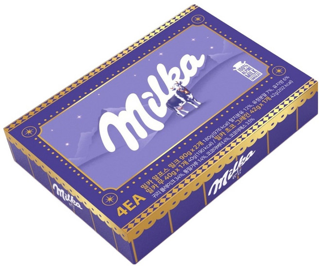 밀카 골든 패키지 선물세트, 1세트