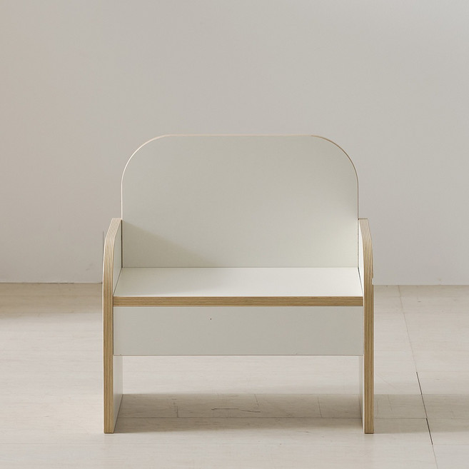 마마룸 코코리 유아동 의자, 아이보리, 1개