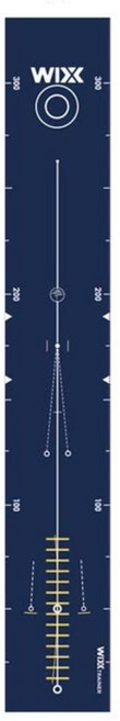 WIXX 집에서 하는 스크린 골프 연습 프로 퍼팅 매트, 프로 퍼팅매트(네이비), 1개