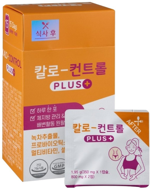 경남제약 칼로컨트롤 플러스, 1개, 15회분
