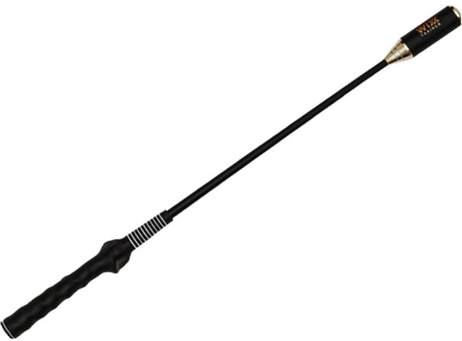 WIXX 사운드컨트롤 트레이너 스윙 템포 골프 연습기 교정그립, 블랙, 1개