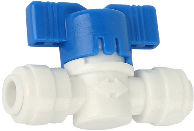 와이넷 정수기 6mm 중간밸브 점검밸브, 6mm볼밸브, 1개