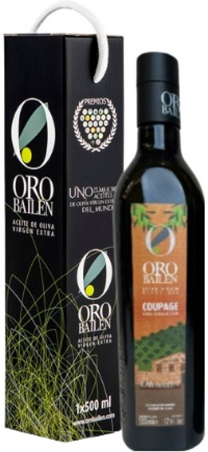 오로바일렌 엑스트라버진 올리브오일 쿠파주 오렌지라벨, 1개, 500ml