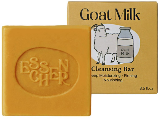 에센시에르 산양유 클렌징 비누, 1개입, 100g