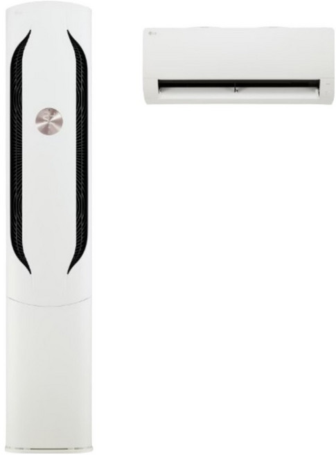 LG전자 인버터 56.9㎡ +18.7㎡ 휘센 오브제컬렉션 위너 2in1 멀티형 에어컨 FQ17HDWHM2M 방문설치, 매립배관형