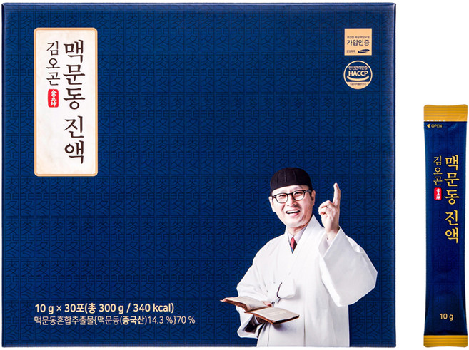 김오곤 맥문동 진액 30p, 300g, 1개