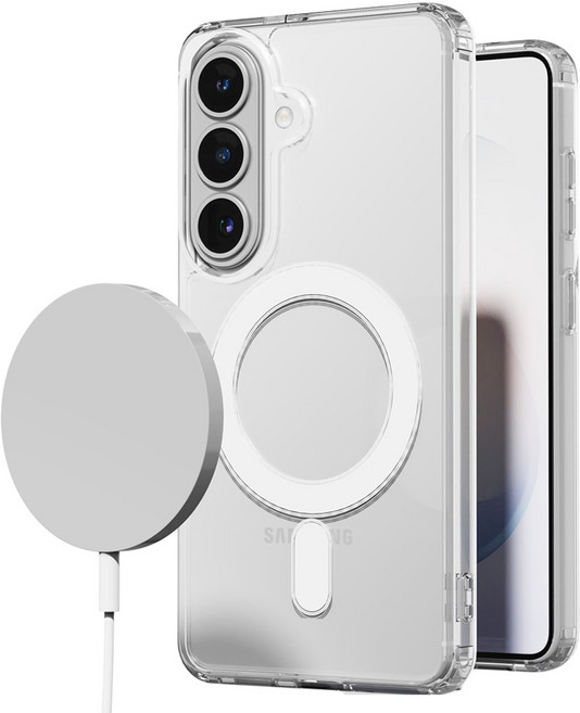 일리온 맥세이프 호환 마그네틱 클리어쉴드 젤하드 휴대폰 케이스