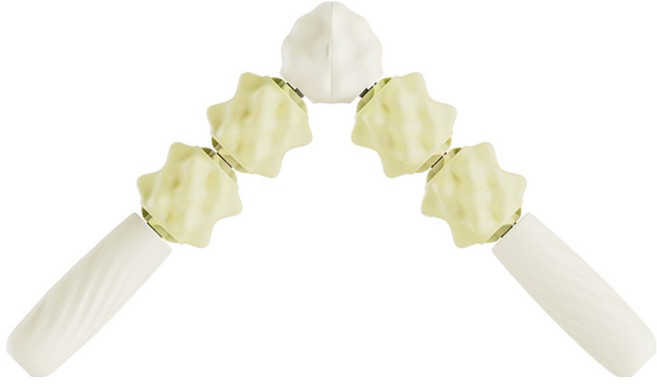 헬스퍼스트 매직 마사지 스틱, 옐로우, 1개