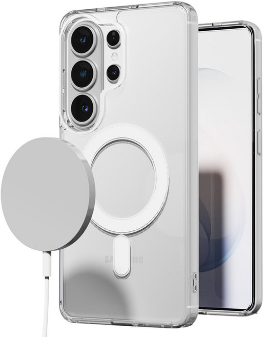 일리온 맥세이프 호환 마그네틱 클리어쉴드 젤하드 휴대폰 케이스