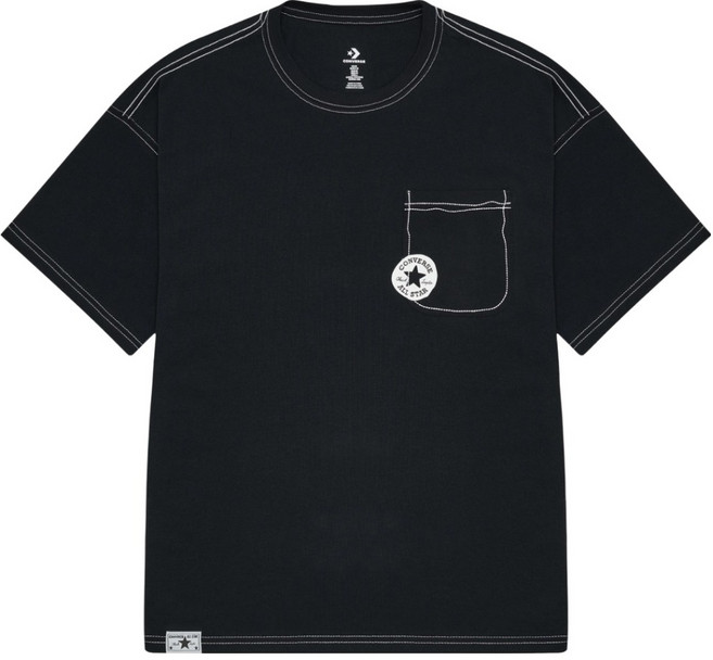 컨버스 남녀공용 스케치 팩 면 티셔츠 10027256