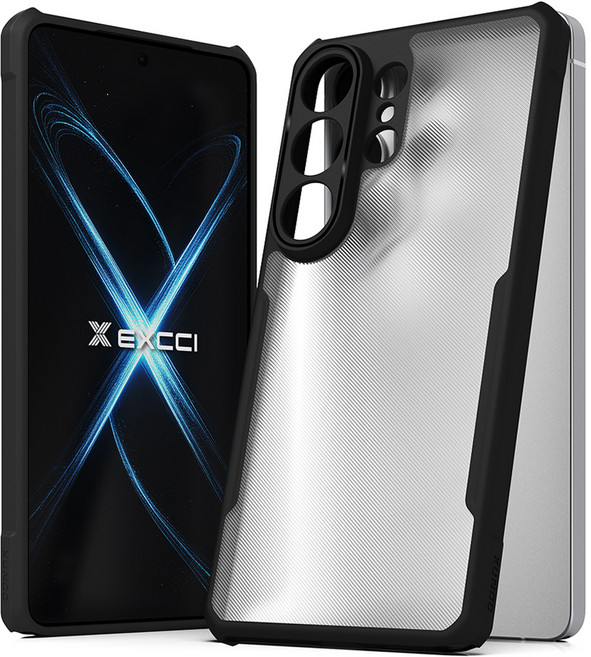 엑씨 파비스 지문방지 풀커버 범퍼 휴대폰 케이스