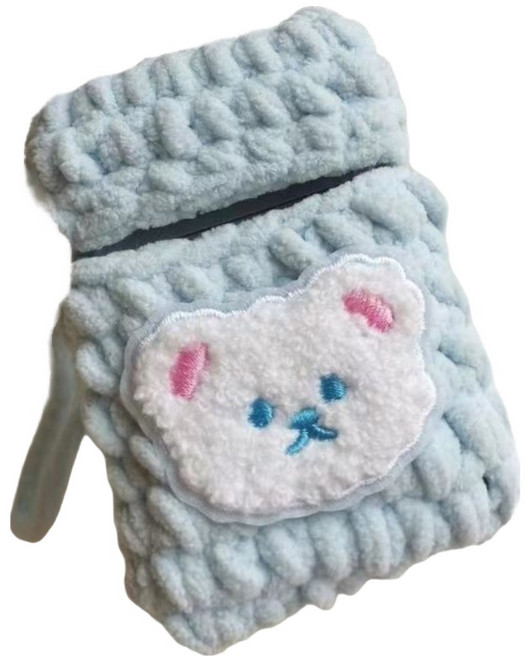 해피굿즈 뽀송뽀송 담배 케이스, 민트, 1개