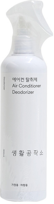 생활공작소 에어컨 탈취제, 300ml, 1개
