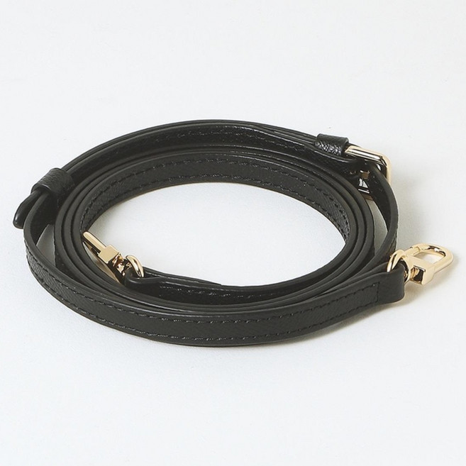 DAKS 素色牛皮背帶 1 x 118 cm DCHO6E200BK